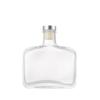 Botella Cuadrada Transparente Engrosada de Vidrio para Aromaterapia Exquisita Botella Vacía de Vidrio para Aromaterapia Portátil Sub-empaque Botella de Muestra Pequeña Decoración del Hogar