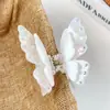 Primavera y Verano Nuevo Super Hada Acrílico Doble capa Horquilla de Mariposa de Alta Gama Accesorios para el Cabello Dulces Pinza de Agarre Accesorios para el Cabello Frescos Pequeños para Mujeres