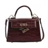 Bolso Kelly Nuevo Moda Bolso de Mano para Dama Bolso Cruzado Versátil Bolso Cuadrado Pequeño Bolso de Hombro de Gama Alta Venta al por Mayor