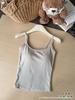 Nuevo Chaleco Sexy de Encaje de Lyocell de Calidad para Primavera y Verano, Tirantes con Almohadilla para el Pecho, Ropa Interior Pura Pasión Estilo Coreano de Tirantes