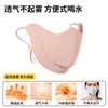 Modelo de invierno, cámara de hidratación para beber, máscara protectora cálida de cara completa para mujer, facekini para otoño e invierno, a prueba de viento y frío, lavable