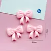 Dibujo animado moño brillante tarjeta mediana resina DIY joyería funda de teléfono móvil soporte para teléfono móvil parche material para accesorios para el cabello