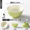 Tigela Pequena Bicolor de Melamina para Uso Comercial em Restaurantes, Tigelas para Sopa, Tigelas de Arroz para Cantina, Tigelas para Mingau, Tigelas para Sopa, Tigelas para Molho de Hot Pot, Louças de Imitação de Porcelana