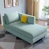 Chaise Longue de Tecido Minimalista Moderno Sofá para Sala de Estar, Apartamento Pequeno, Reclinável Removível e Lavável para Quarto, Chaise Longue de Beleza de Hotel
