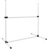 Juego de barras de obstáculos para entrenamiento canino alrededor del poste valla salto aro salto barra de salto fabricantes mayoreo suministros de entrenamiento al aire libre barra de obstáculos
