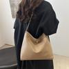 Bolso Casual Retro de Gran Capacidad para Mujer 2025 Nuevo Primavera Combinable Estilista Hombro Cruzado Tote para Viaje