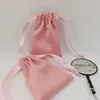 Nueva Bolsa de Tela de Acetato Rosa Seda Suave Bolsa de Embalaje Exquisita para Joyería Gafas Personalización de Fábrica