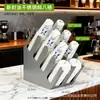 Suporte de Copo para Milk Tea em Aço Inoxidável Suporte de Copo para Café Bar Porta-Copos Descartáveis Porta-Palitos Porta-Guardanapos Comercial