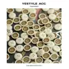 Botones de Resina de Lujo Yisen de Cuatro Agujeros para Suéteres, Cárdigans de Punto, Camisas, Vestidos, Botones de Camisa DIY