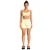 Conjunto de ropa deportiva transfronterizo con hermoso sujetador deportivo de cuello halter en la espalda, conjunto de yoga de secado rápido para correr al aire libre, ciclismo y Pilates