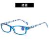 Nuevos lentes de lectura Impresión Jiangnan moda lentes de lectura anti-luz azul al por mayor lentes dorados para mujer lentes de lectura HD