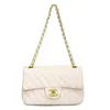 Bolso de Hombro Rombo Cadena Transfronterizo para Mujer, Bolso de Viaje de Moda Estilo Chanel, Bolso Cruzado con Hebilla de Cierre Moda Coreana Venta al por Mayor