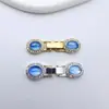 Cobre Chapado en Oro Zirconia de Alta Retención de Color Broche Multiusos Accesorios para Broches de Pulsera y Collar Hechos a Mano con Cuentas Broche de Correa de Reloj