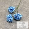 Flores Falsas al por Mayor, Decoraciones de Flores Artificiales, Flores de Mesa para Sala de Estar, Decoraciones de Flores Decorativas de Alta Gama para Sala de Estar, Hortensia de Tres Cabezas con Letra