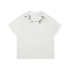 Yidao Vintage 2026 Verano Nuevo Estilo Americano Moderno Calle Diseño de Estampado de Letras Cuello Redondo Corte Holgado Unisex Camiseta de Manga Corta
