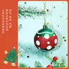 Traje de Bola de Navidad Transfronteriza Plástico Chapado Caja de Regalo de Bola de Navidad Colgante de Árbol de Navidad Atmósfera Festiva Bola Colgante de Navidad