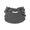 Diadema con Orejas de Conejo Nudo Color Sólido Elástica Diadema Deportiva Yoga Diadema Elástica Absorbente de Sudor Anti-Sudor Accesorio para el Cabello