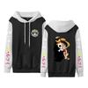 Playera de una pieza Luffy Sauron marca de moda nombre conjunto suelto anime periférico moda hombres y mujeres ropa con capucha verano