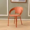 Cadeira de Rattan para Exterior Individual de Lazer com Encosto Trançada para Casa Idosos Pátio Exterior Simples Varanda Sala de Estar Cadeira Pequena