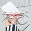 1358 gafas de montura negra sin artefacto de maquillaje gafas para miopía femeninas estilo coreano con montura ocular de potencia ajustable gafas anti luz azul