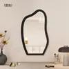 Espejo de Maquillaje de Segunda Mano, Espejo de Tocador, Entrada de Sala de Estar, Espejo Decorativo Retro, Espejo de Tocador de Escritorio Montado en Pared, Espejo de Tocador