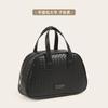 Bolsa de cosméticos de gran capacidad y aspecto atractivo para mujer, portátil, de viaje, para productos de cuidado de la piel, con partición, bolsa de almacenamiento impermeable para lavado