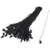 Marca ropa para colgar granos línea para colgar equipaje zapatos y sombreros cuerda para colgar hebilla extendida cuerda para colgar 30cm línea negra cuadrada para colgar