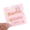 Venta Cruzada Más Vendida Conejo Zanahoria Arte de Uñas Infantil Dulce y Divertido Pegatinas Rosas para Uñas, Piezas de Uñas Estilo Lindo y Dulce
