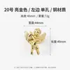 Maçaneta de Porta de Armário de Latão, Sapateira Personalizada Estilo Chinês, Maçaneta de Gaveta de Armário Guarda-Roupa Dourada Minimalista Moderna de Luxo Leve Estilo Francês
