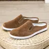 Comercio Exterior Wholesale Verano Nuevo Tela de Pana Superficie Suela Suave Cómodos Ligeros Zapatos de Lona Transpirables Ligeros Moda Medias Zapatillas Hombres