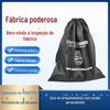 Um grande número de atacado Preto grande saco de cetim 25 * 35 boca de feixe à prova de poeira saco de cetim sapatos saco saco de armazenamento
