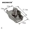 RICHWITS acero inoxidable 304 lingote de una sola tarjeta mandril de acero inoxidable mandril unión de cable de acero