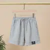 Shorts Negros 2026 para Mujer, Corte Holgado, Nuevo Estilo de Verano, Pantalones Deportivos de Pierna Recta de Cintura Alta, Pantalones Cortos Ajustados de Pierna Ancha Línea A para Estudiantes