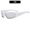 Nuevas gafas de sol futuristas Millennium Spice Y2K, gafas de sol para montar en bicicleta transfronterizas europeas y americanas, gafas de sol para exteriores