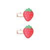 Xinqi horquilla de fruta fresca verano niños lindo clip de pico de pato dorado resina accesorios de joyería suministro