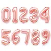 Globo de Película de Aluminio Digital de EE. UU. Nuevo de 40 Pulgadas Transfronterizo Suministros Independientes para Decoración de Fiesta de Cumpleaños Infantil