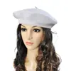 Chapéu Feminino Outono e Inverno Estilo Coreano Boina de Lã Sintética Chapéu Botão Chapéu de Pintor B001 Chapéu Atacado