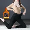 6298 pantalones de mezclilla gruesos con forro polar para mujeres de mediana edad y mayores pantalones para mujeres de mediana edad cintura alta pantalones lápiz elásticos pantalones de bota