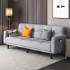 Cama sofa dobrável multifuncional, cama de solteiro simples de tecido de dupla finalidade para sala de estar, apartamento de aluguel, quarto, cama dobrável para espaços pequenos