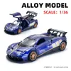 Simulación Transfronteriza Aleación Modelo de Coche Todoterreno Adornos Coche Deportivo Infantil Aleación Coche de Retracción Regalo para Niño