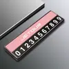 Jietu Traveler Carro Especial Estacionamento Temporário Placa de Número Dupla Carro em Movimento Acessórios de Modificação de Telefone Peças Suprimentos
