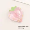 Acessórios de Resina DIY Desenho Animado, Cola de Creme de Frutas Transparente Gelo para Presilhas de Cabelo, Capas de Celular, Fivelas de Sapato, Chaveiros, Pingentes