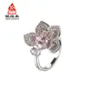 Anillo Abierto de Plata de Ley S925 Estilo Europeo y Americano para Mujer Joyería Estilo Ins Japonés y Coreano Joyería Transfronteriza al por Mayor Accesorios de Joyería