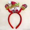 Decoraciones Navideñas Creativas Hebilla de Cabeza de Astas Aro para el Cabello Niños Adulto Disfraz Suministros para Fiesta Navideña Aro para el Cabello
