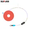 Mori 7+1 Feijão Espacial de Silicone Cilíndrico Feijão Competitivo Conjunto de Linha Principal Acessórios para Equipamentos de Pesca Atacado