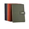 Caderno A5 com fecho magnético, caderno executivo de alta qualidade, personalizável com logo, diário de escritório simples