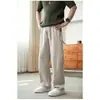 Calças Casuais Esportivas Largas Confortáveis Versáteis da Moda de Verão para Jovens, Calças de Moletom Casuais Largas Estilo Americano