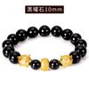 Pulsera Roja de Hilo del Año Zodiacal 2027 para Mujeres, Regalo del Año del Cerdo, Cuentas Doradas de la Fortuna del Zodiaco del Cerdo, Pulsera de Ágata al por Mayor para Hombres y Parejas