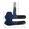 Fijador de Dedo con Férula para Dedo Índice Dedo Medio Pulgar Pequeño Fijación de Fractura con Protección de Uña Aleación de Aluminio Placa de Acero