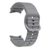 Para Samsung Galaxy Watch7/FE Fivela Colorida Ponto Ondulado Pulseira de Silicone watch654 Pulseira